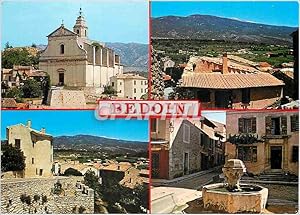 Seller image for Carte Postale Moderne La Vaucluse Touristique Bedoin Vaucluse Charment village au pied du Mont Ventoux for sale by CPAPHIL