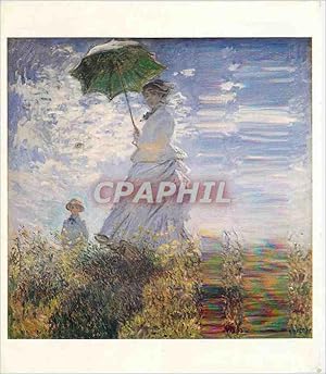 Bild des Verkufers fr Carte Postale Moderne National Gallery of Art Washington Claude Monet Madame Monet et son Fils 1975 zum Verkauf von CPAPHIL