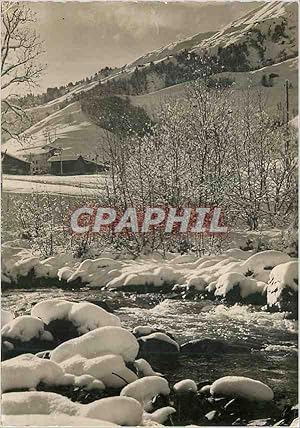 Carte Postale Moderne M 505 torrent sous la neige