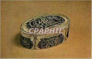 Imagen del vendedor de Carte Postale Moderne Aurora Art Publishers Leningrad Russian Snuff Boxes Veliky Ustiug Silver Chiselled Gilded and Nielloed a la venta por CPAPHIL