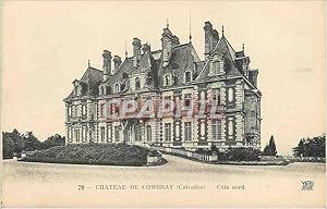 Carte Postale Ancienne Château de Combray Calvados Cote Nord