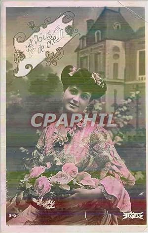 Image du vendeur pour Carte Postale Ancienne A Vous de Coeur mis en vente par CPAPHIL