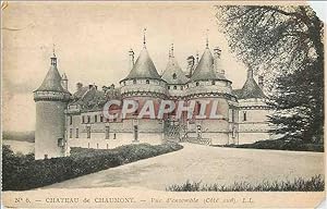 Carte Postale Ancienne Château de Chaumont vue d'Ensemble (Cote Sud)