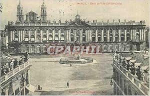 Bild des Verkufers fr Carte Postale Ancienne Nancy Htel de Ville (XVIIIe Siecle) zum Verkauf von CPAPHIL