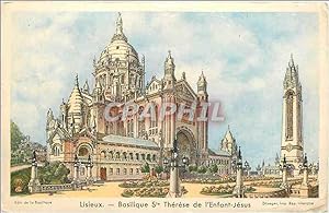 Immagine del venditore per Carte Postale Ancienne Lisieux basilique ste therese de l enfant jesus venduto da CPAPHIL