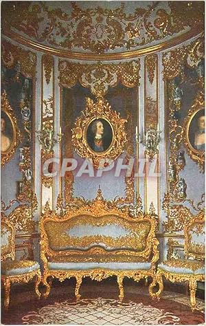 Bild des Verkufers fr Carte Postale Ancienne Schloss Linderhof Lila Kabinett zum Verkauf von CPAPHIL