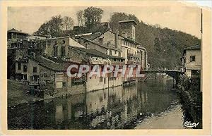 Carte Postale Ancienne St Jean Pied de Pord BP Les Bords de la Nive