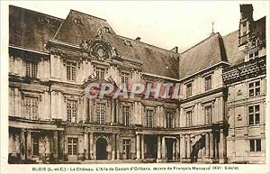 Bild des Verkufers fr Carte Postale Ancienne Blois L et C Le Chteau L Ale de Gaston d Orleans zum Verkauf von CPAPHIL