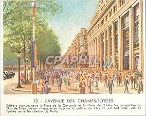 Immagine del venditore per Image L'Avenue des Champs Elysees venduto da CPAPHIL