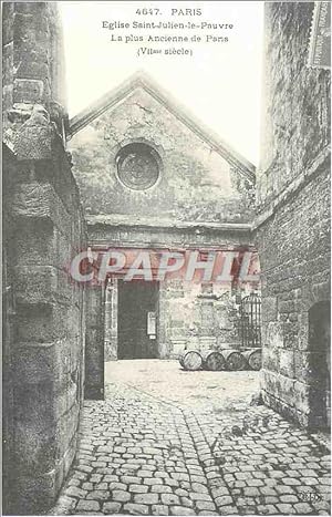 Bild des Verkufers fr Reproduction Paris Eglise Saint Julien le Pauvre zum Verkauf von CPAPHIL