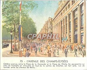 Immagine del venditore per Image L'Avenue des Champs Elysees venduto da CPAPHIL