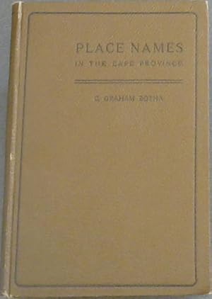 Image du vendeur pour Place Names in the Cape Province mis en vente par Chapter 1