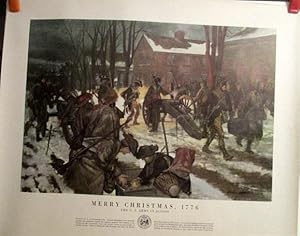 Merry Christmas 1776. US Army in Action. #21-37.