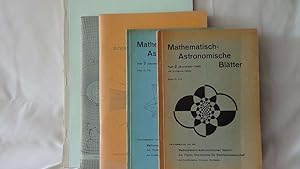 Mathematisch-astronomische Blätter. 6 Heften.