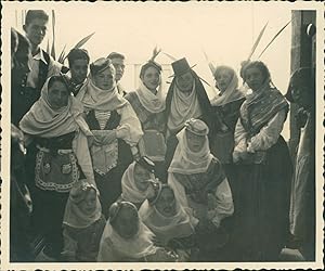 Espagne, La Palma, Santa Cruz, Costumes Traditionnels