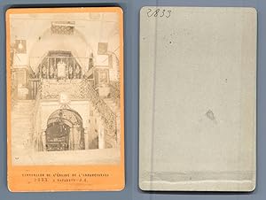 J.A., Palestine, Nazareth, Sanctuaire de l'Eglise de l'Annonciation