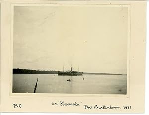 Malaysia, Ship SS "Karmala" in the Port Swettenham (Port Klang)