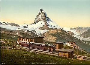 WK Valais. Alpes. Station Riffelberg.