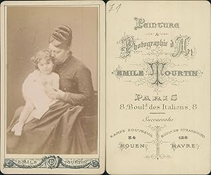 Mourtin, Paris, Marie Forestier épouse Dingler et son fils Auguste