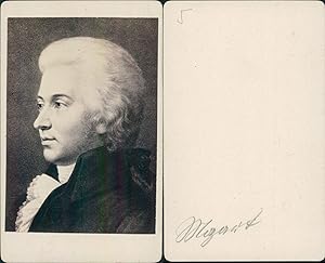 Wolfgang Amadeus Mozart d'après dessin