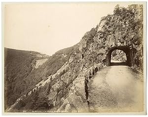 France, la Schlucht, le tunnel, route de Munster