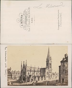 E. Morier, France, Caen, Eglise de laDélivrande, Basilique Notre-Dame