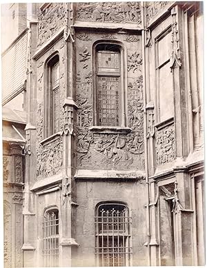 France, Rouen, hôtel Bourgtheroulde, cour intérieure