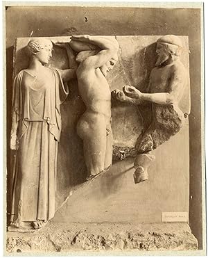 Grèce, Athènes, musée de l'Acropole, visage, sculptures, mythologie à identifier