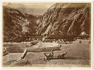 Yemen, Aden, vue sur les citernes