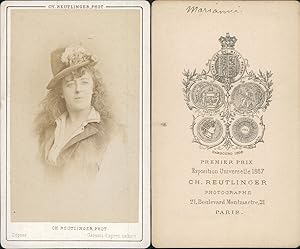 Reutlinger, Paris, Mariani, actrice