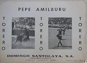Poster : PEPE AMILBURU, TORERO.