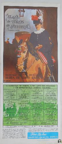 Poster: PLAZA DE TOROS DE SEVILLA, FERIA DE ABRIL DE 1981
