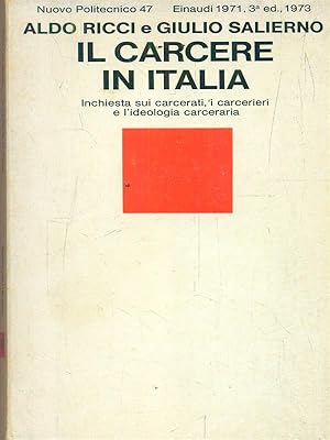 Seller image for Il carcere in Italia for sale by Librodifaccia