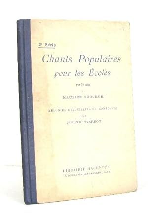 Immagine del venditore per Chants populaires pour les coles venduto da crealivres