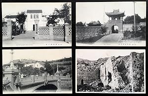 Group of Four (4) Vintage Postcards of Port Arthur (Lushunkou), China from the Japanese Occupatio...