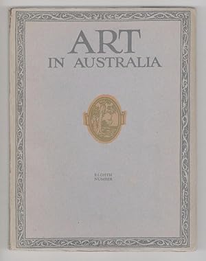 Art in Australia: Eighth Number by Sydney Ure Smith