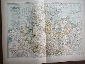 The Century Atlas Map of German Empire, Northern Part (1897)