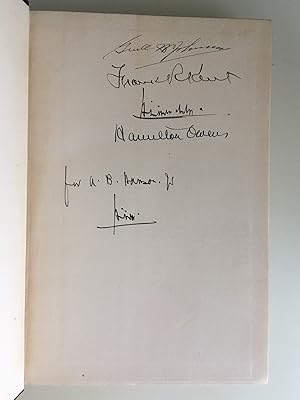 Seller image for The Sunpapers (Sun Papers) of Baltimore 1937-1837 (Inscribed by H.L. Mencken in addition to Signatures of the Four Authors Including Mencken) for sale by M.S.  Books