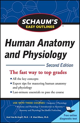 Image du vendeur pour Schaum's Easy Outline of Human Anatomy and Physiology, Second Edition (Paperback or Softback) mis en vente par BargainBookStores