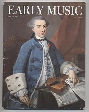 Early Music magazine, Volume 19, Number 1, February 1991