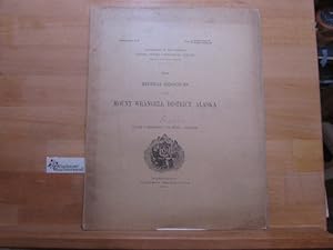 Bild des Verkufers fr The Mineral Resources of the Mount Wrangell District, Alaska. - Departement of the Interior, US Geological Survey Professional Paper No 15 zum Verkauf von Antiquariat im Kaiserviertel | Wimbauer Buchversand