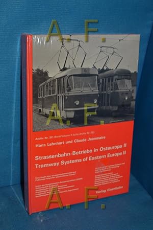 Immagine del venditore per Strassenbahn-Betriebe in Osteuropa, Teil: 2., Eine Studie ber Strassenbahnbetriebe und Fahrzeuge folgender sozialistischer Lnder: Union der Sozialistischen Sowjetrepubliken (USSR), Volksrepublik Bulgarien, Sozialistische Republik Rumnien, Tschechoslowakische Sozialistische Republik, Ungarische Volksrepublik, Sozialistische Fderative Republik Jugoslawien. Archiv , Nr. 32 venduto da Antiquarische Fundgrube e.U.