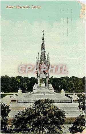 Carte Postale Ancienne Albert Memorial London