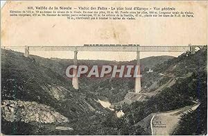 Carte Postale Ancienne Vallée de la Sioule Viaduc des Fades