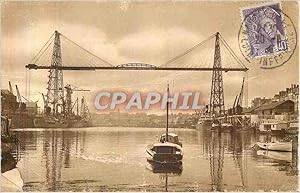 Carte Postale Moderne Nantes Le Pont a Transbordeur