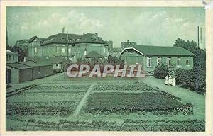 Carte Postale Ancienne Hopital Ecole de la Societe de Secours aux Blesses Militaires les Jardins ...