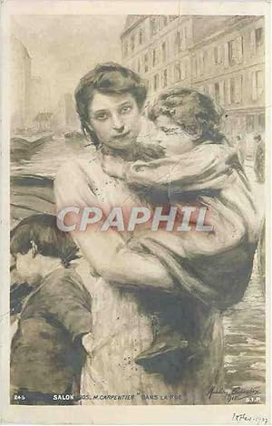 Seller image for Carte Postale Ancienne Salon Carpentier dans la Rue for sale by CPAPHIL