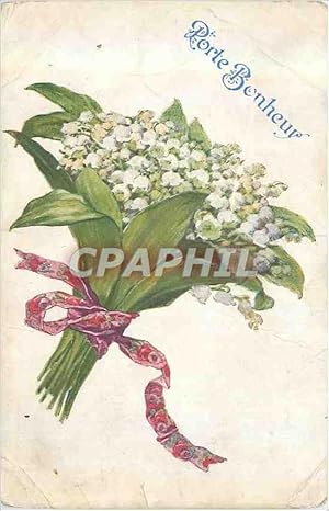 Image du vendeur pour Carte Postale Ancienne Porte Bonheur Muguet de Mai Fleurs mis en vente par CPAPHIL