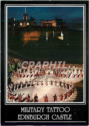 Seller image for Carte Postale Ancienne Military Tatoo Edinburgh Castle International Festival for sale by CPAPHIL