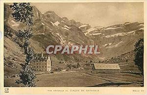 Carte Postale Ancienne vue générale du Cirque de Gavarnie